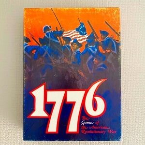 Vintage Bookcase Game, 1776, 2nd Ed., c 1974